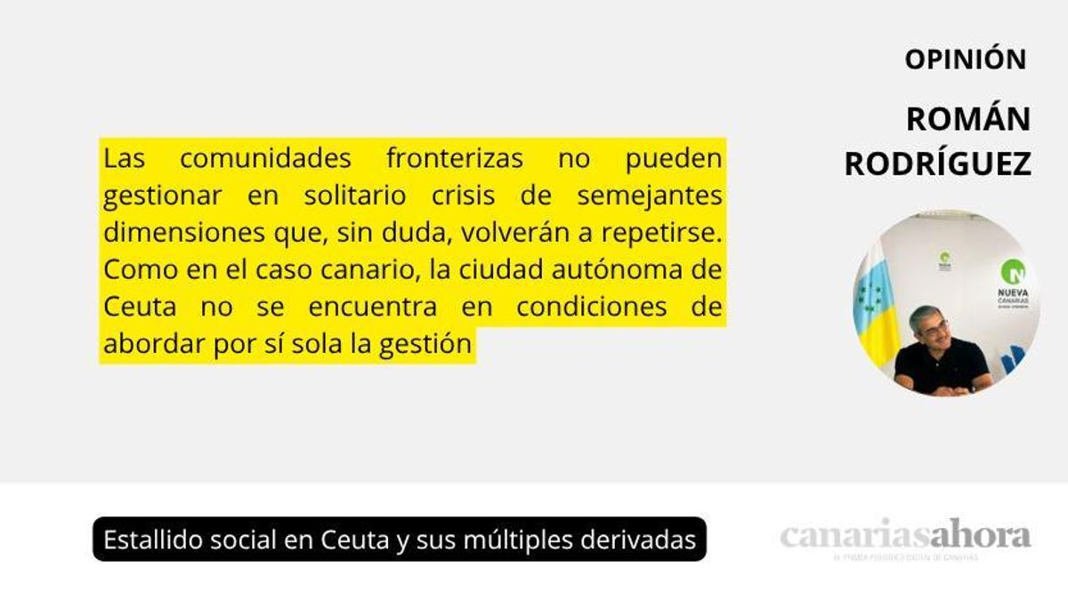 Estallido social en Ceuta y sus múltiples derivadas
