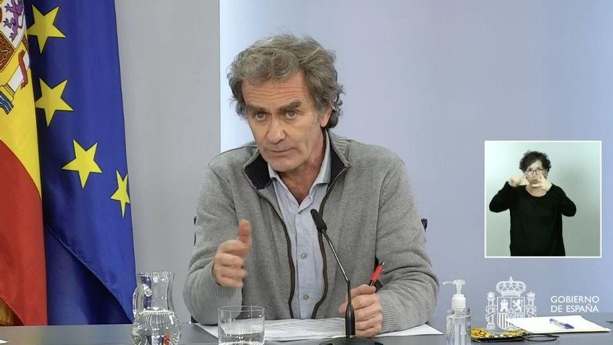 Fernando Simón en rueda de prensa