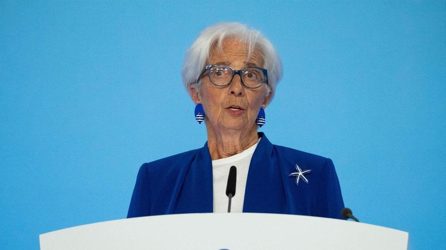 11 June 2026, Hesse, Frankfurt_Main: European Central Bank (ECB) President Christine Lagarde speaks during a press conference following a Governing Council meeting in Frankfurt am Main. Photo: Matias Basualdo/ZUMA Press Wire/dpa