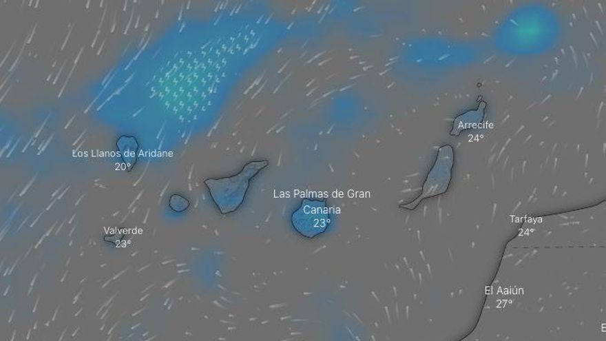Llega una dana a Canarias: qué es y cómo afectará a las islas