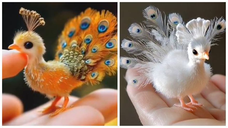 ¿Sabes cómo es un pavo real bebé? La inteligencia artificial no y es un problema grave para Internet