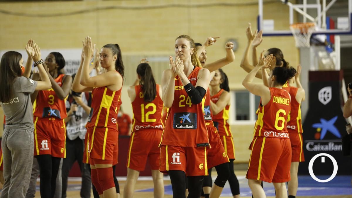 Las imágenes del España - Bélgica