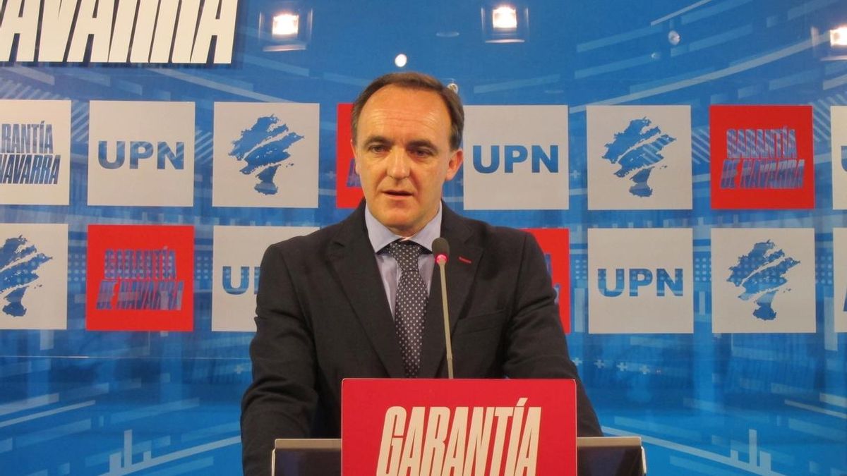 Esparza defiende que si UPN concurre solo en las elecciones podrá defender con "absoluta libertad" sus posiciones