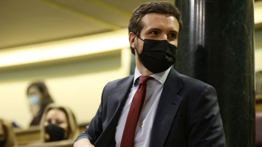 El líder del PP, Pablo Casado, en una imagen de archivo.