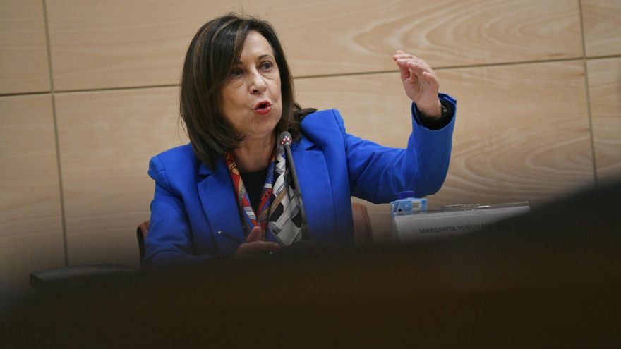La ministra de Defensa, Margarita Robles