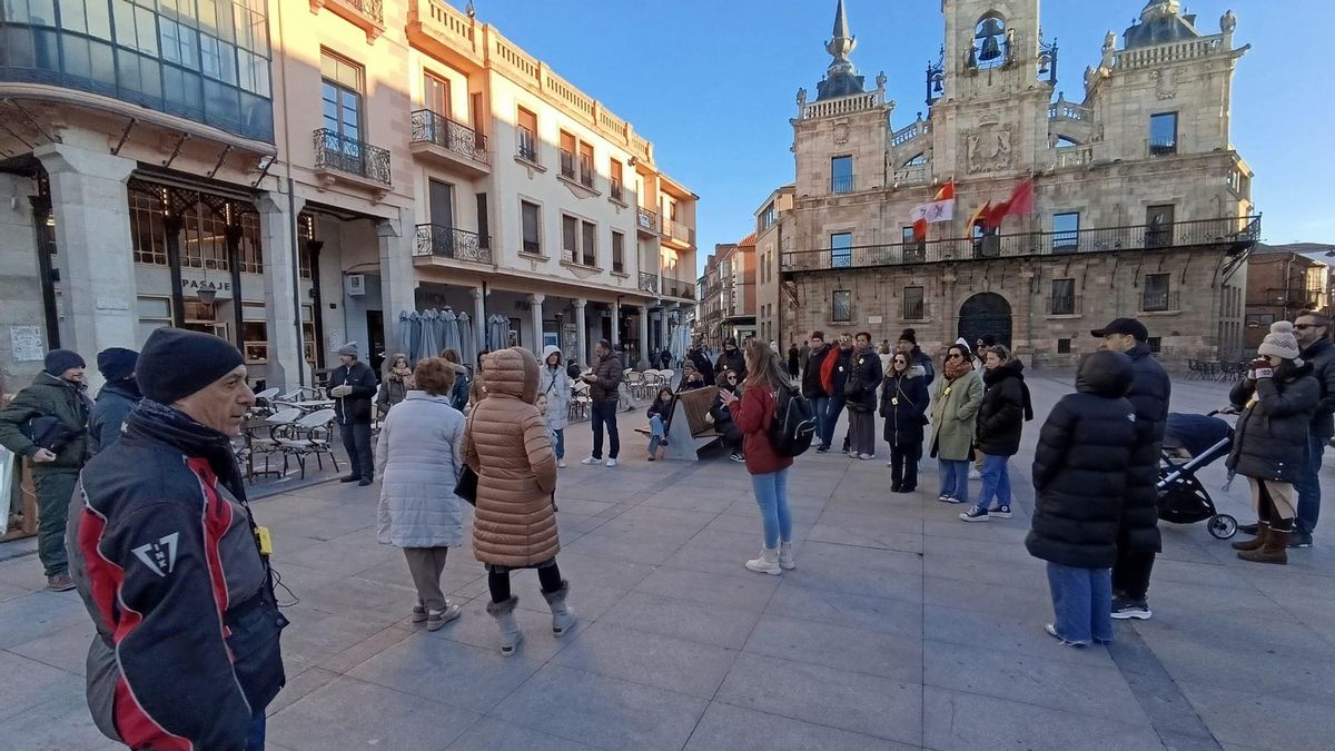 Una visita guiada por la ciudad de Astorga.