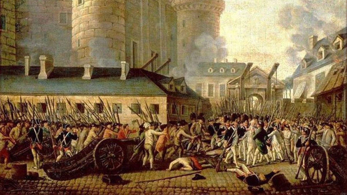La toma de la Bastilla se produjo en París el martes 14 de julio de 1789. (DP).