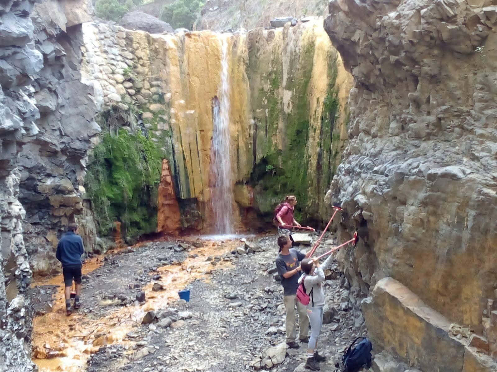 Cascada de Colores. Noviembre 2015.