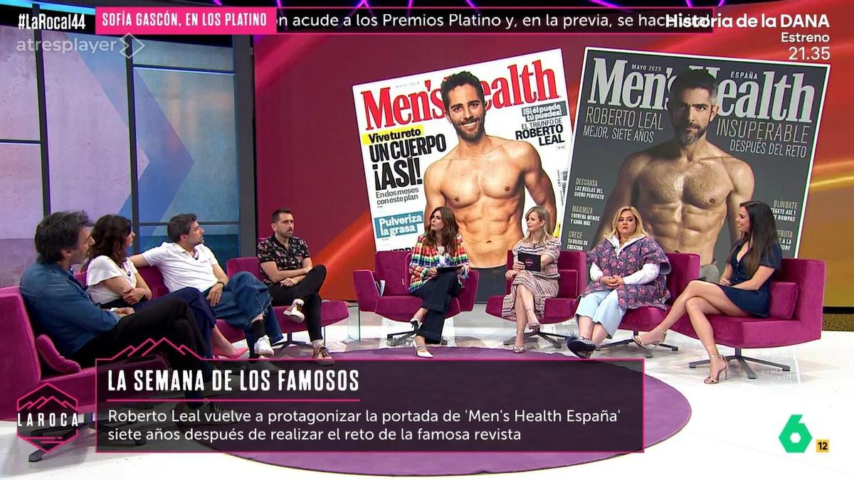 La portada de Roberto Leal en Men's Health, en 'La Roca'