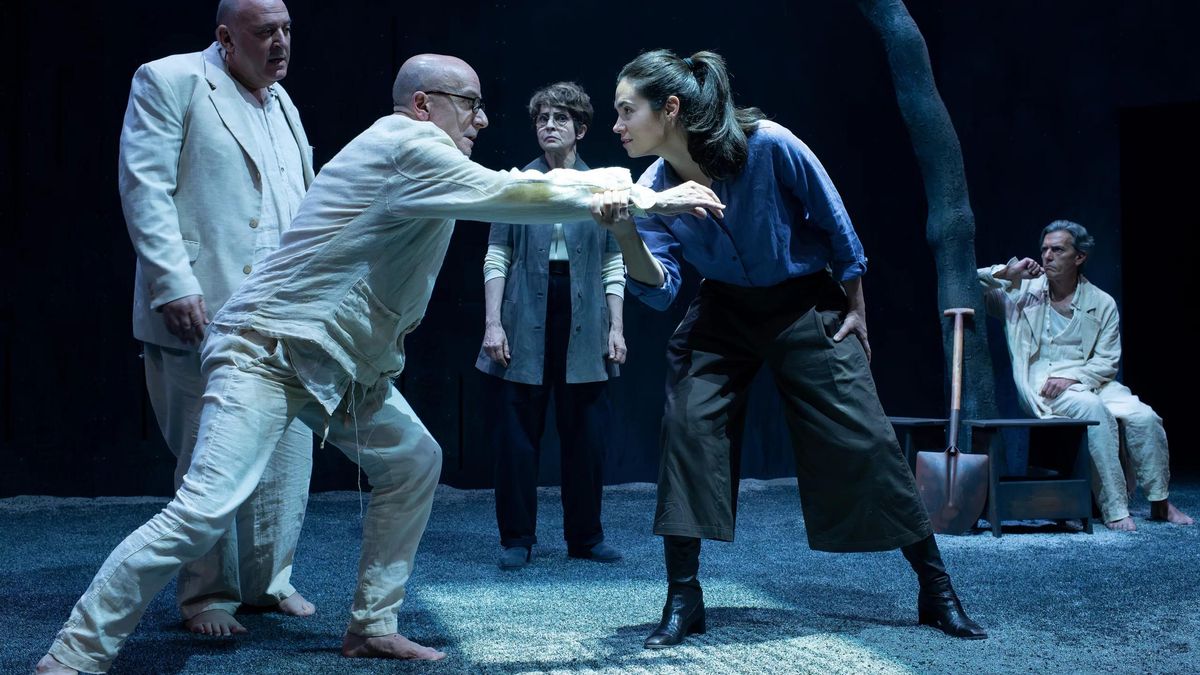 'El jardín quemado' de Juan Mayorga en el Teatro de la Abadía