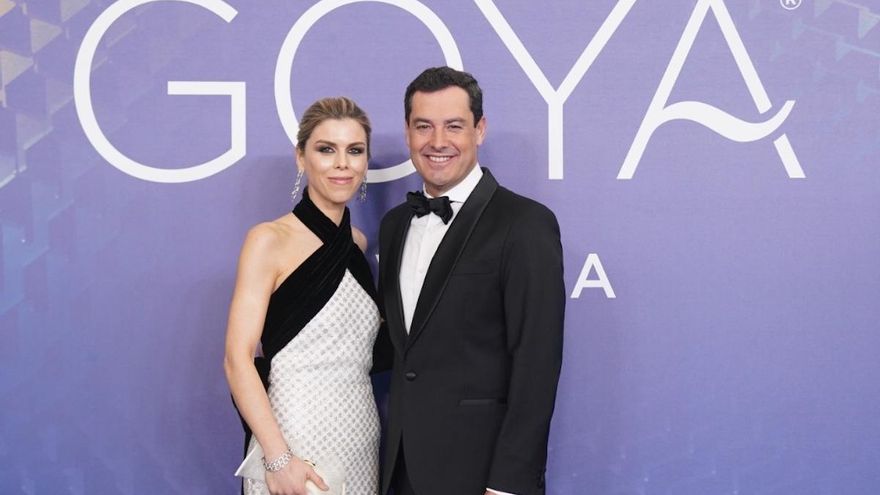 Juanma Moreno escogió a Silbon en la gala de Los Goya