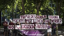 Más de 3.300 personas excluidas del sistema sanitario en tres años