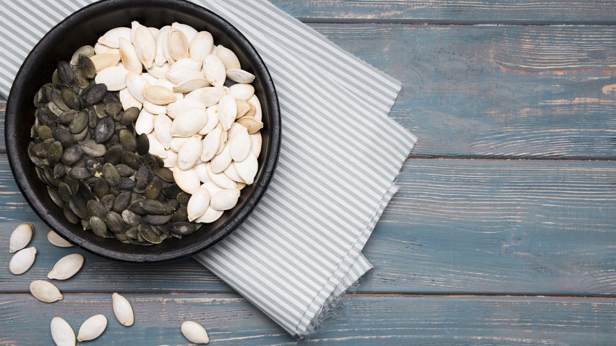 Las semillas de calabaza tienen un alto contenido en magnesio