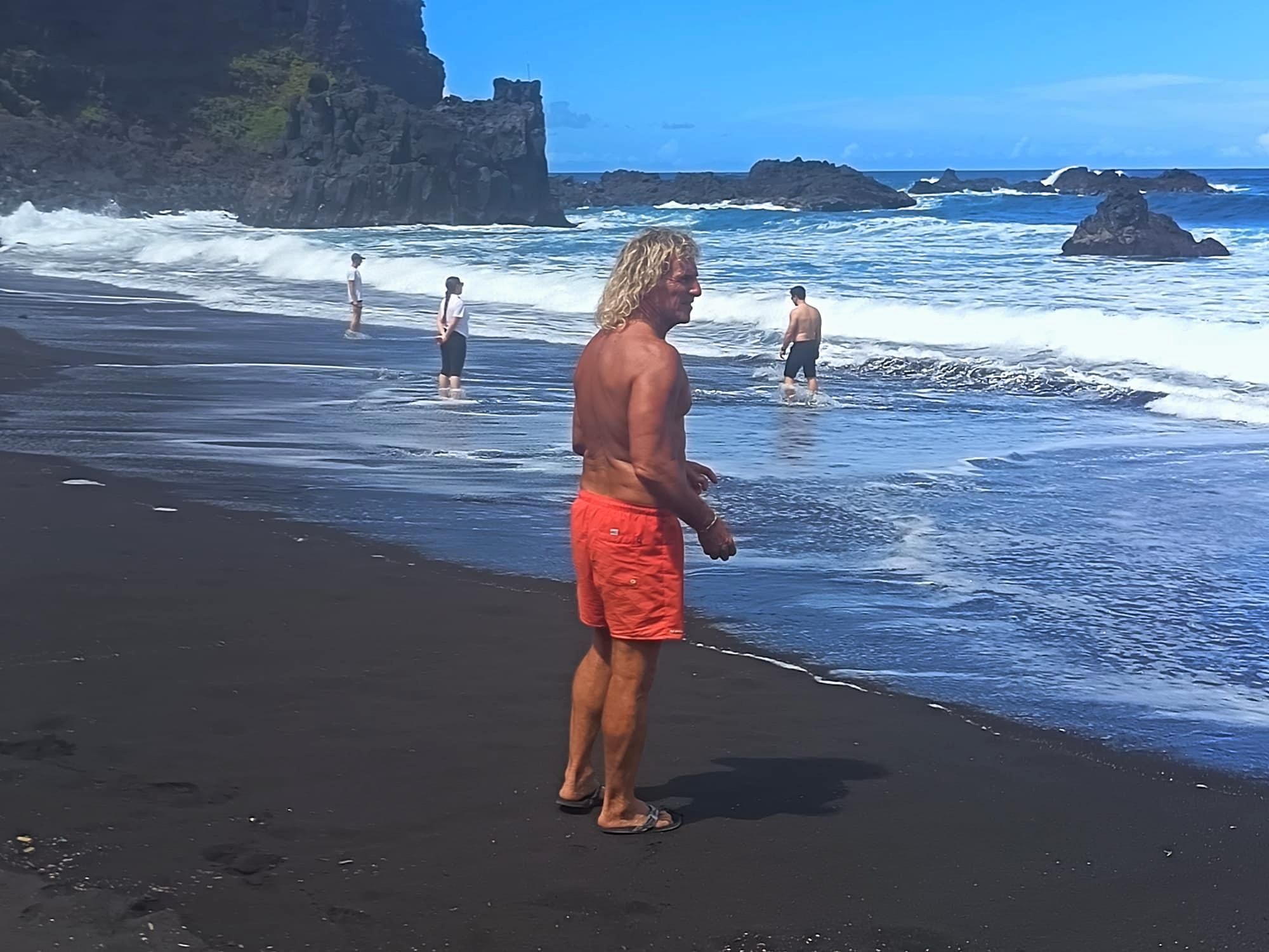 Chicho, en El Bollullo.