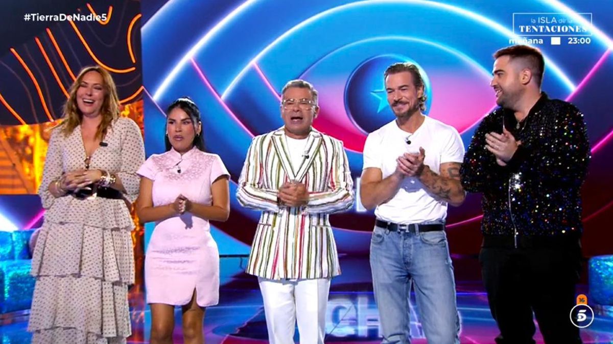 Rosario, Isa Pantoja, Jorge Javier, Tony Spina y Dámaso en 'Supervivientes All Stars'