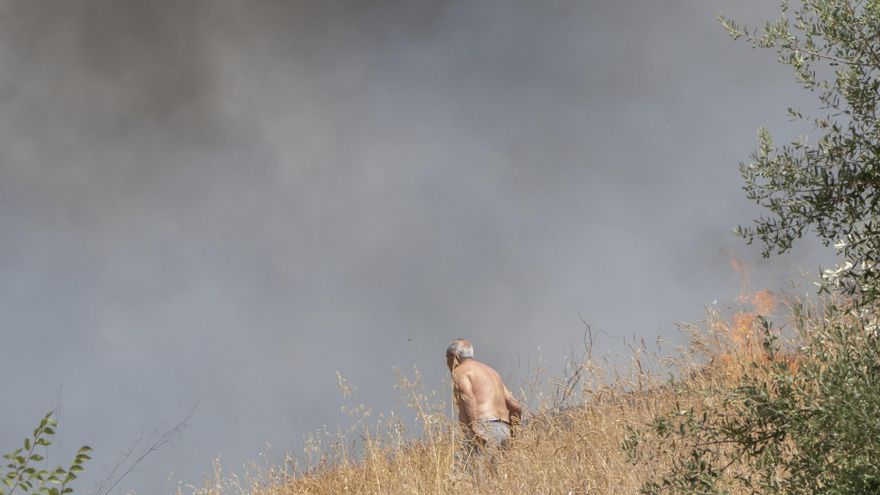 Un afectado por el incendio de Camas en Sevilla