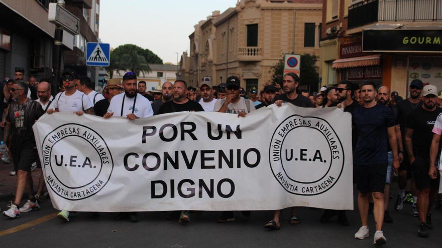 CCOO exige a la FREMM convocar la mesa del plus de astillero ante el bloqueo en la huelga de la auxiliar de Navantia