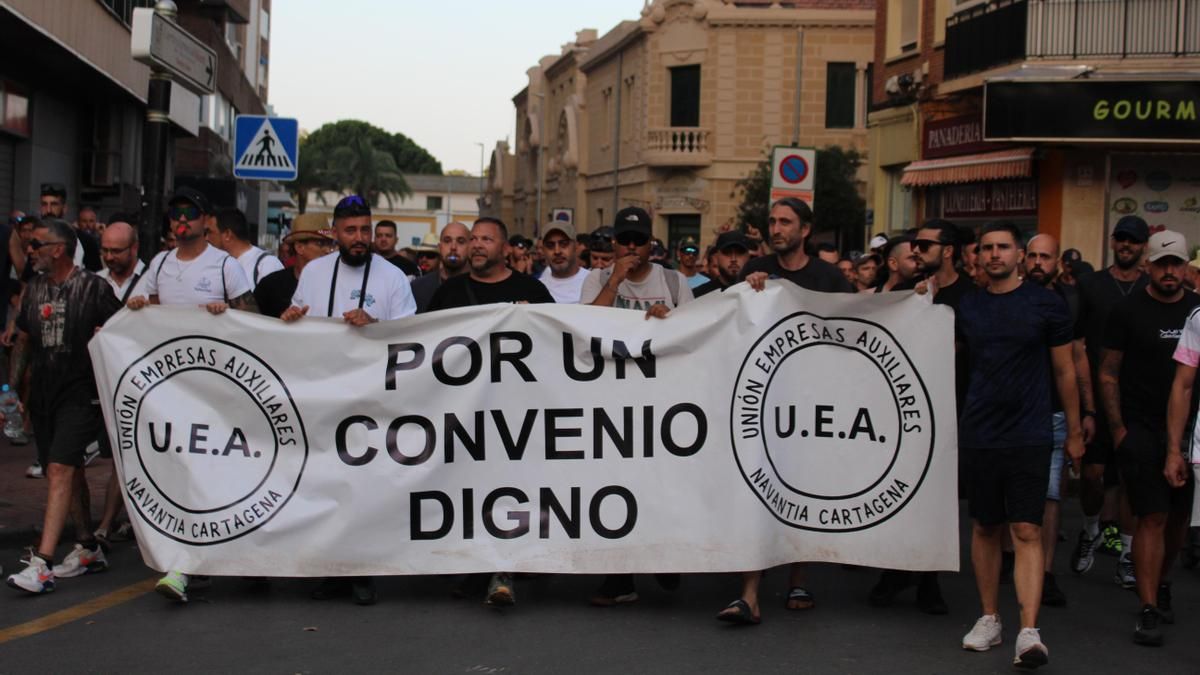 CCOO exige a la FREMM convocar la mesa del plus de astillero ante el bloqueo en la huelga de la auxiliar de Navantia