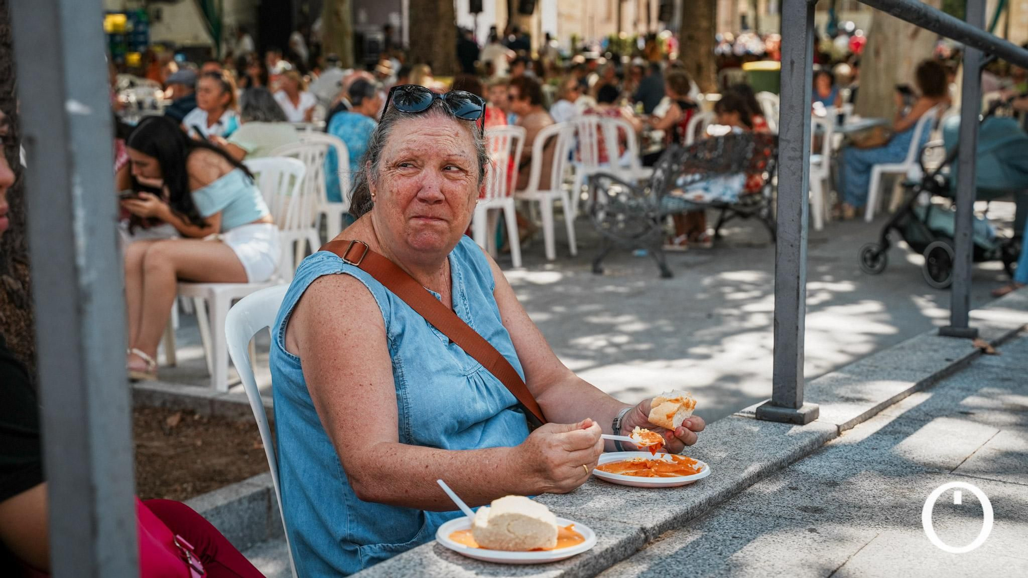 Y un buen salmorejo para despedir la Velá de la Fuensanta 2025