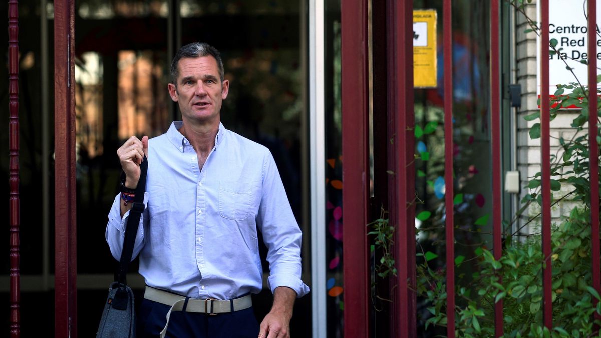 Iñaki Urdangarin a su salida del Hogar Don Orione de Pozuelo de Alarcón (Madrid) en un permiso. EFE/Rodrigo Jiménez/Archivo
