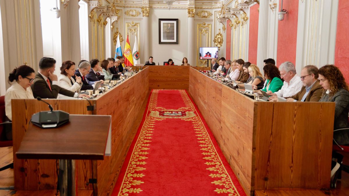 Pleno del Ayuntamiento de Las Palmas de Gran Canaria del mes de noviembre.