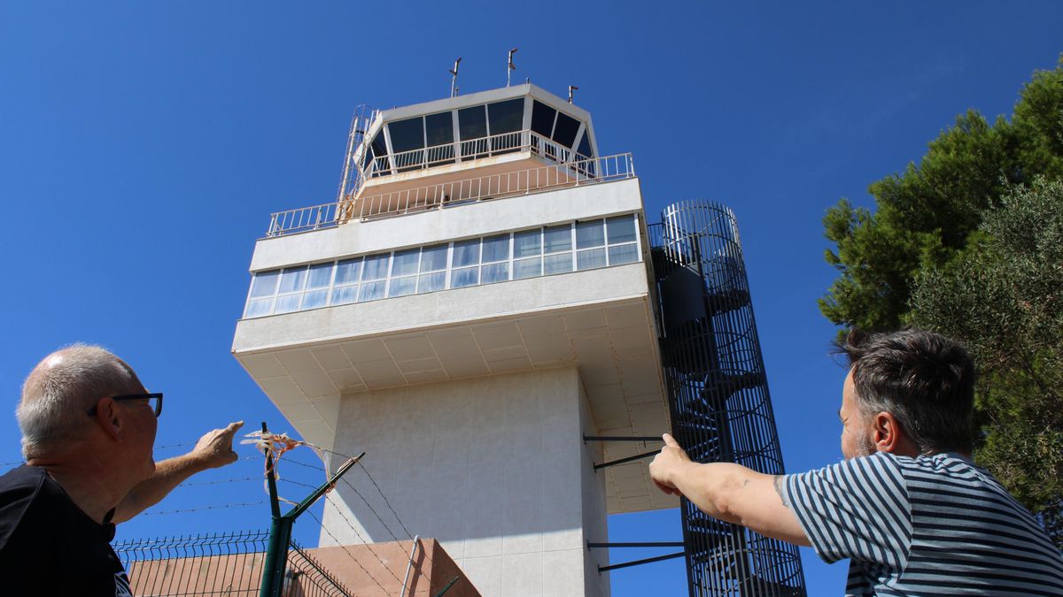 La torre de control más antigua de España sigue en pie pese a las inversiones millonarias de AENA
