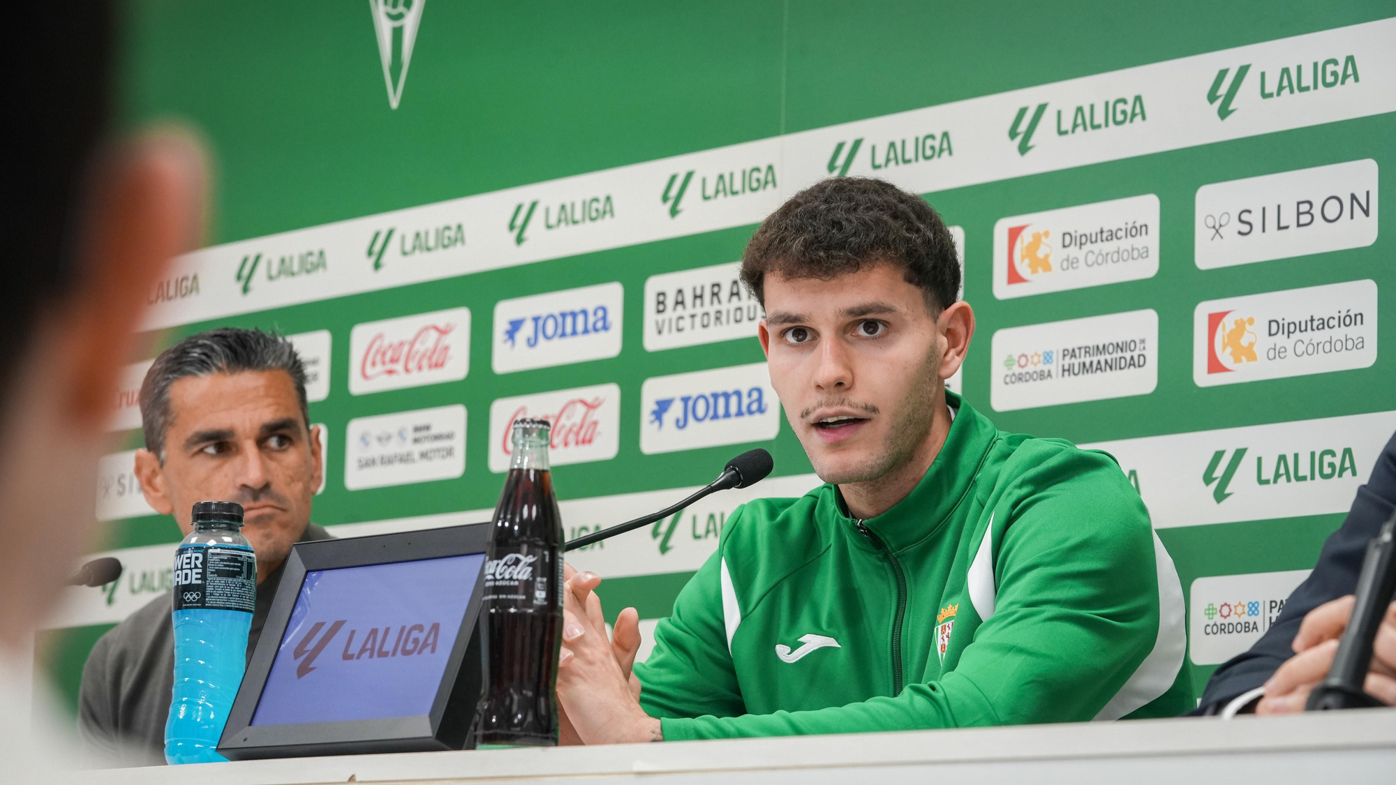 Presentación de Trulli como nuevo jugador del Córdoba CF