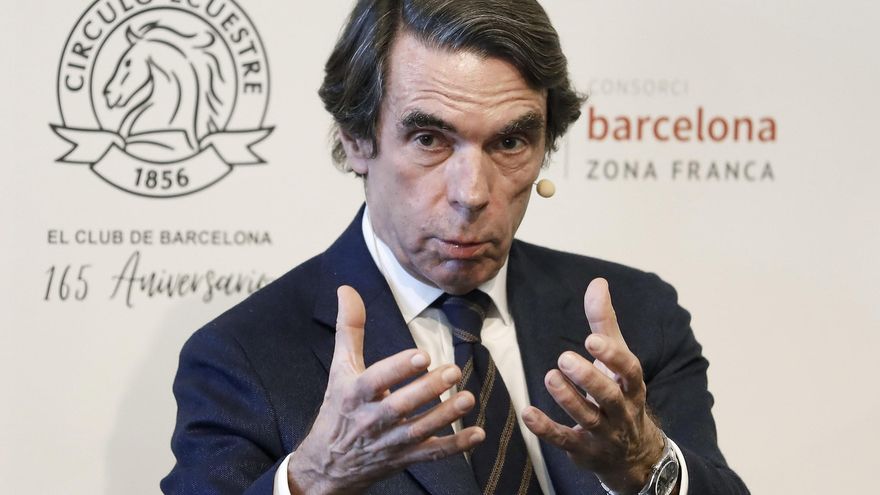 El expresidente del Gobierno, el popular, José María Aznar, en una imagen de archivo. EFE/Andreu Dalmau