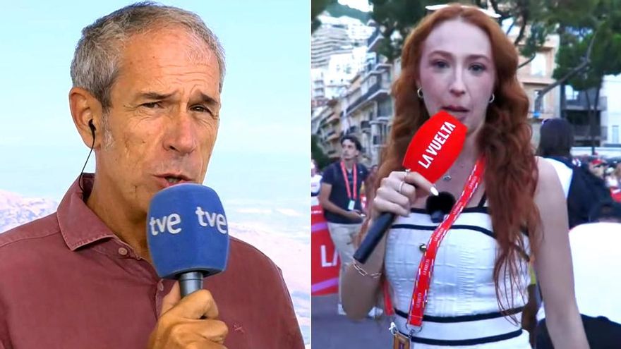 Carlos de Andrés critica a la influencer Erola Jons en RTVE por sus "comentarios sexistas" en La Vuelta: "Es tan ridículo..."