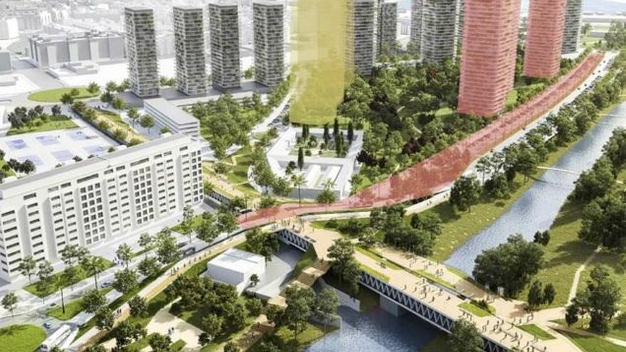 València reformula el PAI del Grau: cambia la prolongación de la Alameda por un delta verde y convierte el circuito de F1 en un paseo biosaludable
