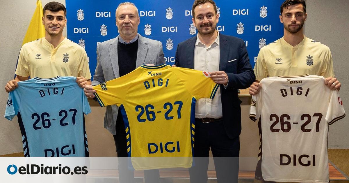 La UD Las Palmas alcanza un acuerdo de patrocinio con Digi hasta 2027