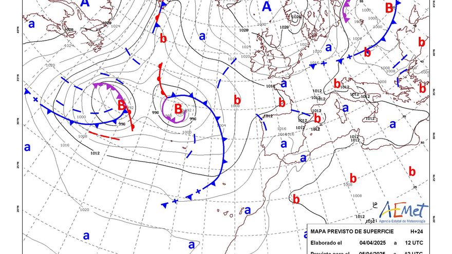 La estabilidad regresa al sur peninsular con el alejamiento de la borrasca este sábado