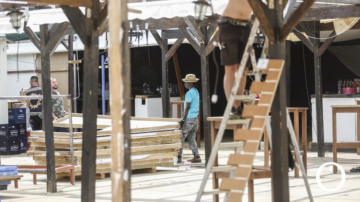 Desmontaje de la Feria