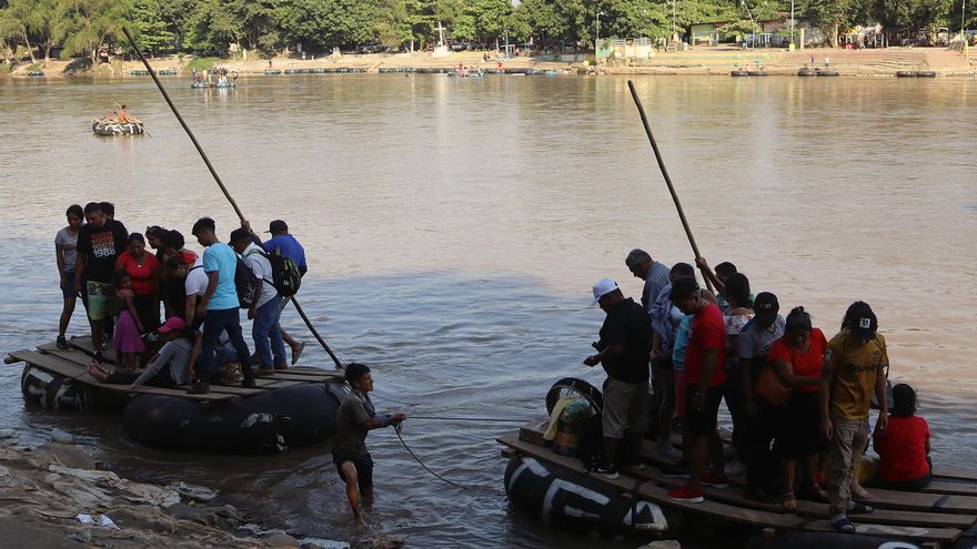 Al menos 40.000 migrantes cruzaron la frontera sur de México entre agosto y octubre