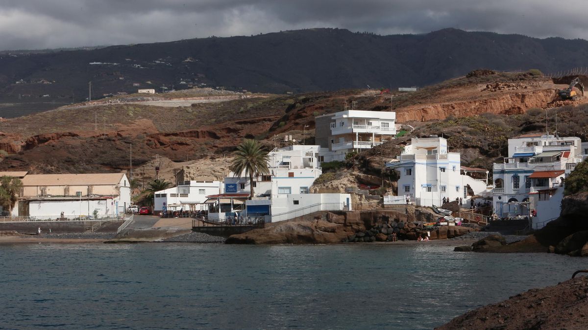 Obras de Cuna del Alma en el Puertito de Adeje, Tenerife, el pasado 26 de noviembre.