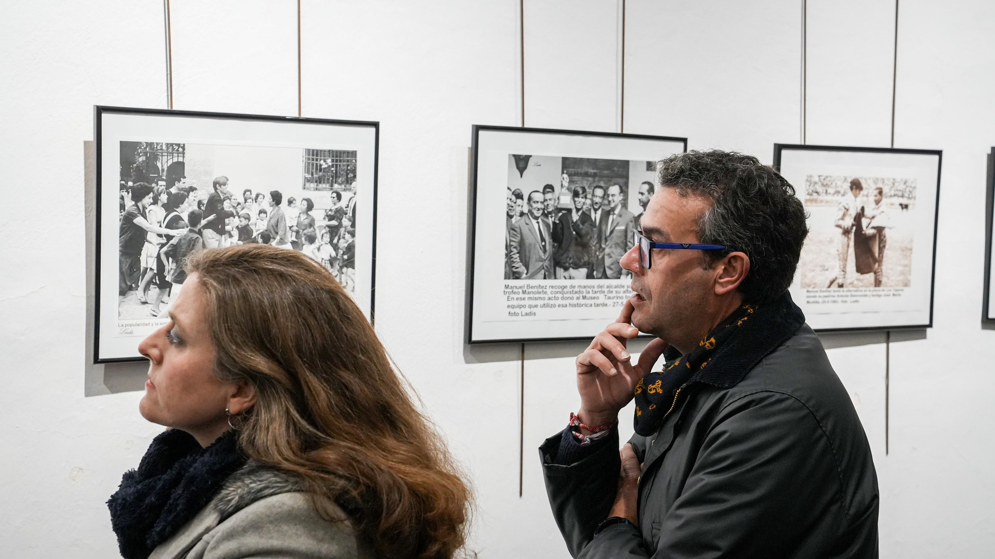 Exposición '80 años de la firma fotográfica Ladis. Homenaje por el noventa cumpleaños de El Cordobés.