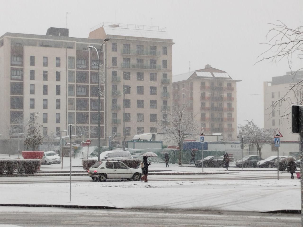 La nieve cuaja en la provincia de León: estampas blancas