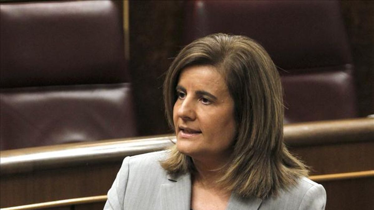La ministra de Empleo, Fátima Báñez. EFE