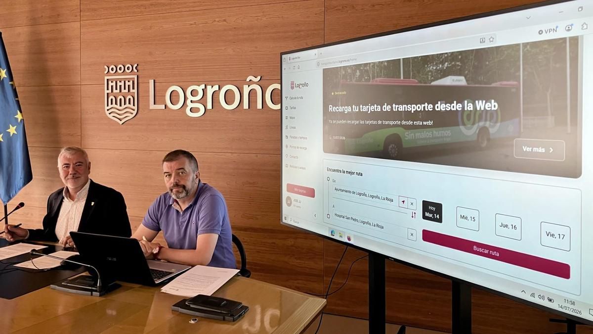 Planificar rutas y recargar el bonobús desde casa, las novedades del transporte urbano de Logroño