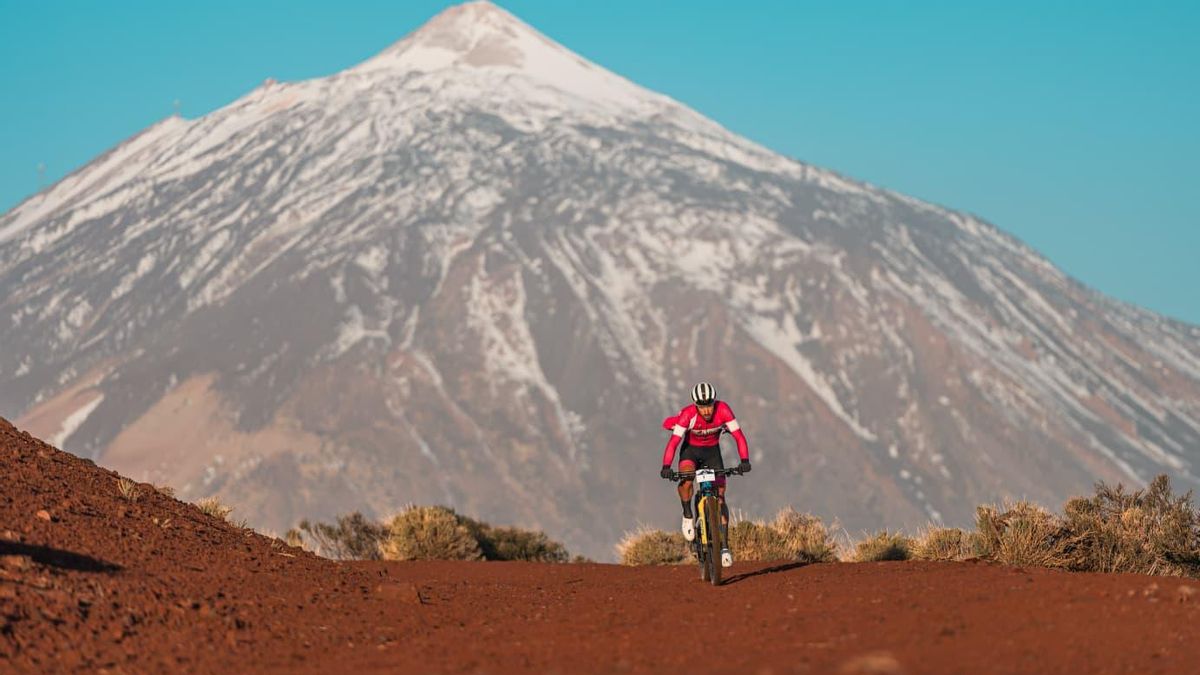 El ciclista palmero Pedro Rodríguez Mesa se impone en la Tenerife Teide 360