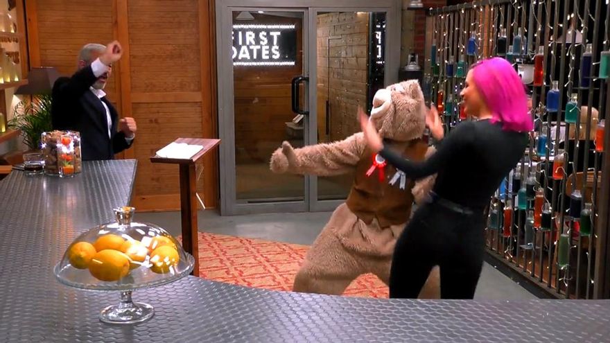 El 'osito' Raúl en su cita de First Dates