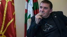 Arnaldo Otegi, en un momento de esta entrevista.