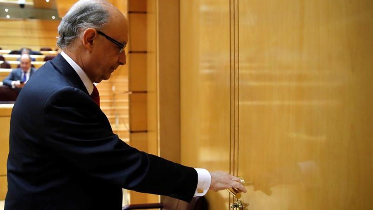 El ministro de Hacienda y Función Pública, Cristóbal Montoro