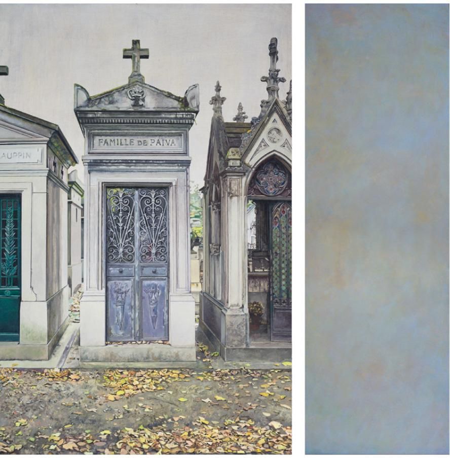 Adosados 7 (óleo sobre lino)