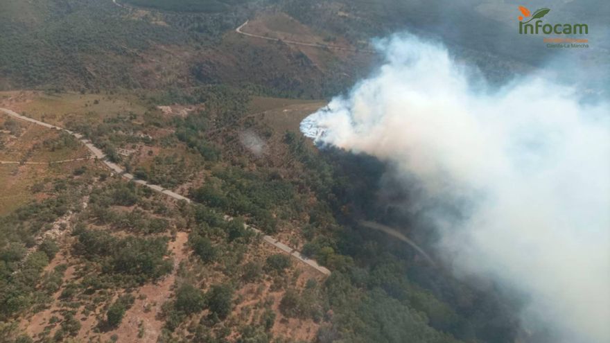 Declarados dos incendios forestales en las provincias de Toledo y Guadalajara