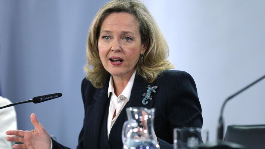 La vicepresidenta primera y ministra de Asuntos Económicos y Transformación Digital, Nadia Calviño