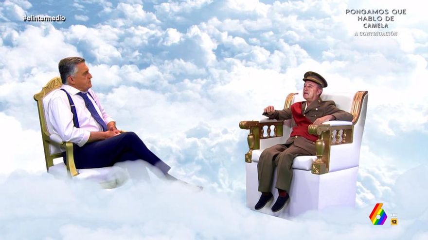 Wyoming resucitó a Franco para hablar de su exhumación: "Lo de sacar mis restos no me hizo ni puñetera gracia"