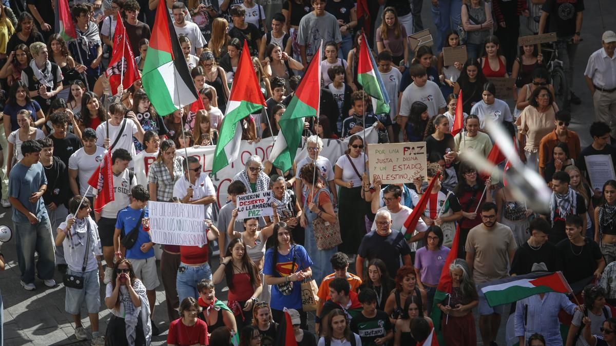 Huelga estudiantil por Gaza