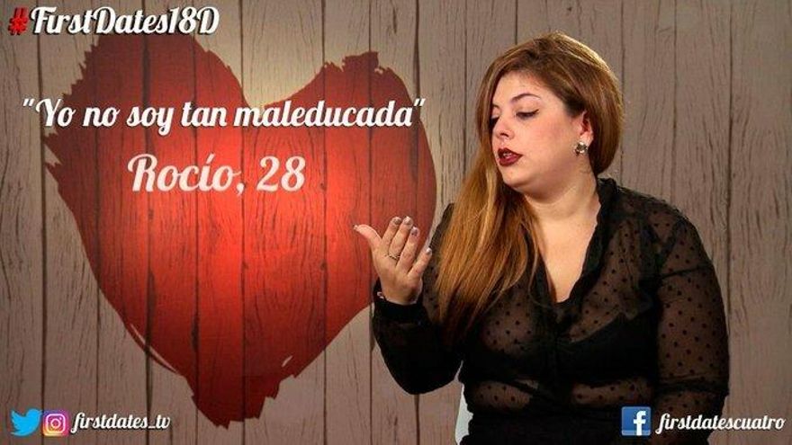 Rocío, frente a las cámaras del programa