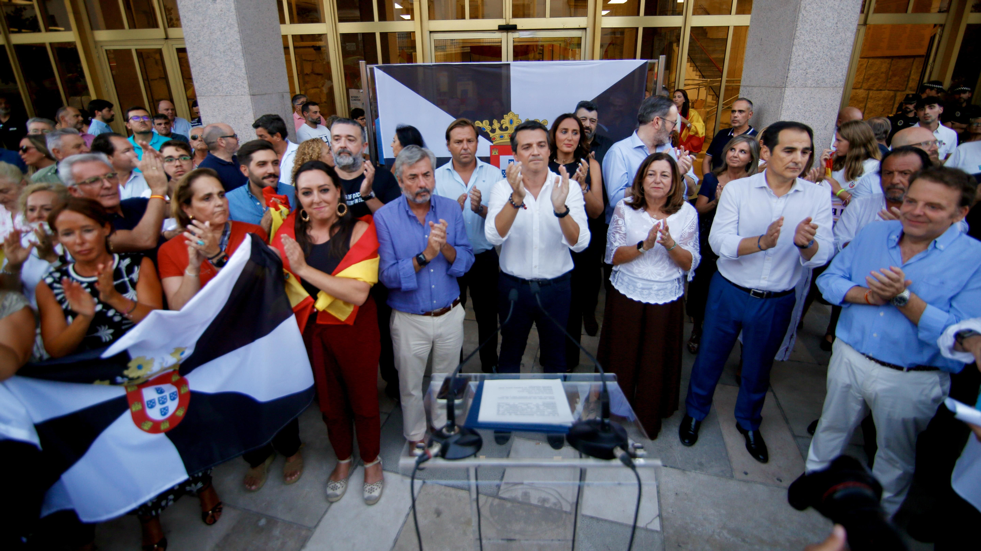 Concentración en apoyo a Ceuta